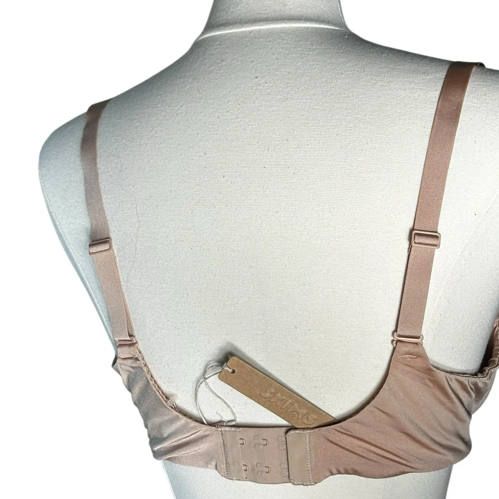 SKIMS weightless underwire scoop bra MICA size 40C NWT - Picture 3 of 9